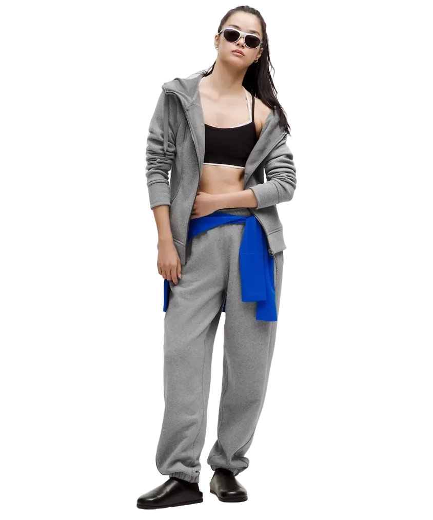 Lululemon Scuba Mid-Rise Oversized Jogger Regular Heathered Medium Grey
