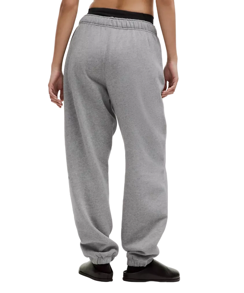 Lululemon Scuba Mid-Rise Oversized Jogger Regular Heathered Medium Grey