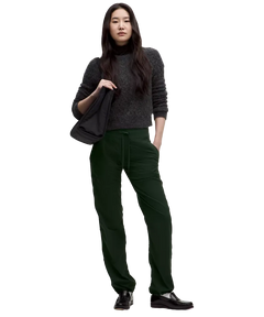 Lululemon Dance Studio Mid-Rise Pant Regular Rainforest Green