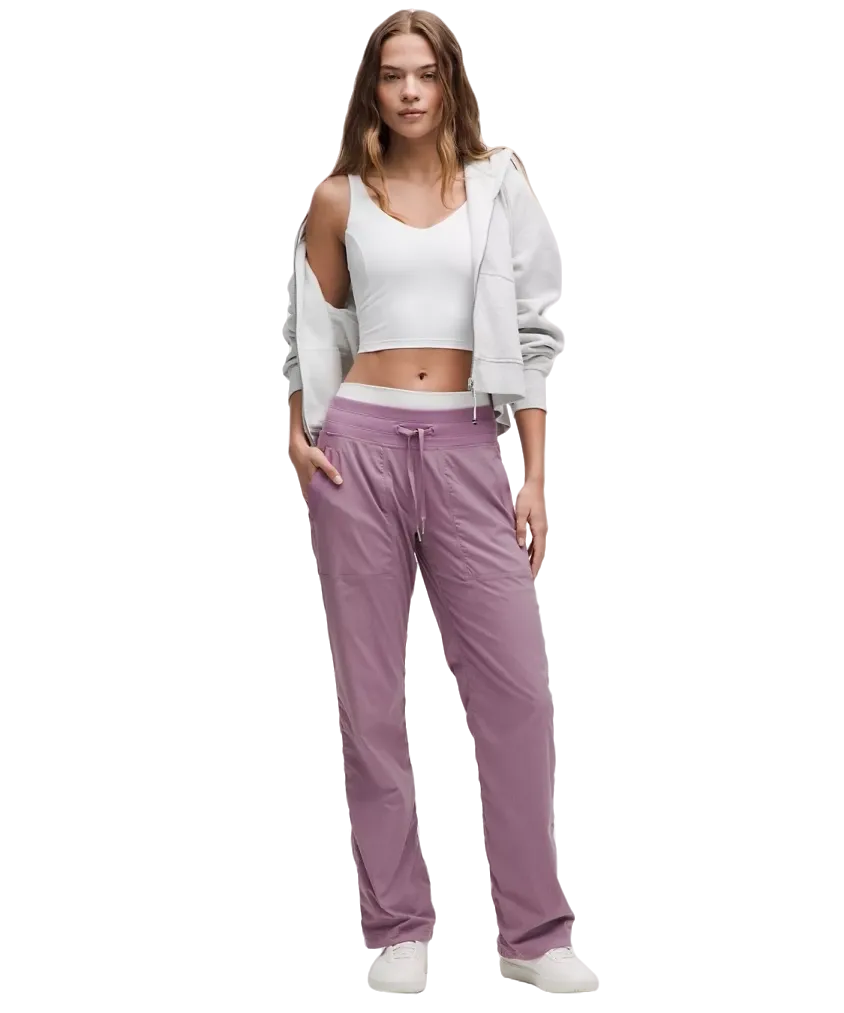 Lululemon Dance Studio Mid-Rise Pant Regular Lavender Lux