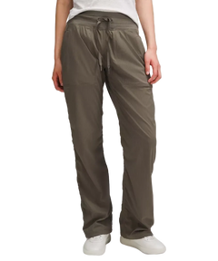 Lululemon Dance Studio Mid-Rise Pant Regular Army Green