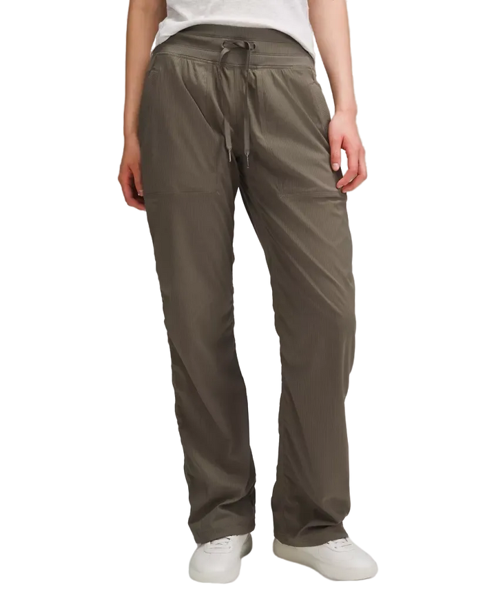 Lululemon Dance Studio Mid-Rise Pant Regular Army Green