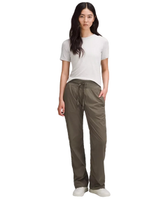 Lululemon Dance Studio Mid-Rise Pant Regular Army Green