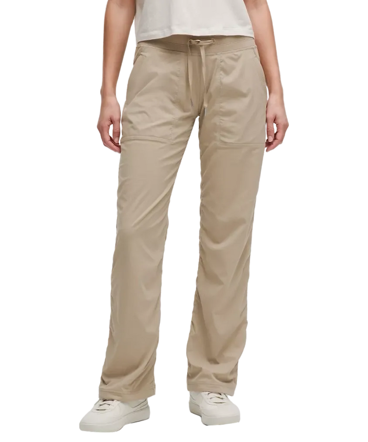 Lululemon Dance Studio Mid-Rise Pant Regular Sheer Oak