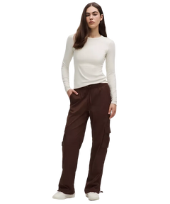 Lululemon Dance Studio Relaxed-Fit Mid-Rise Cargo Pant Lava Cake