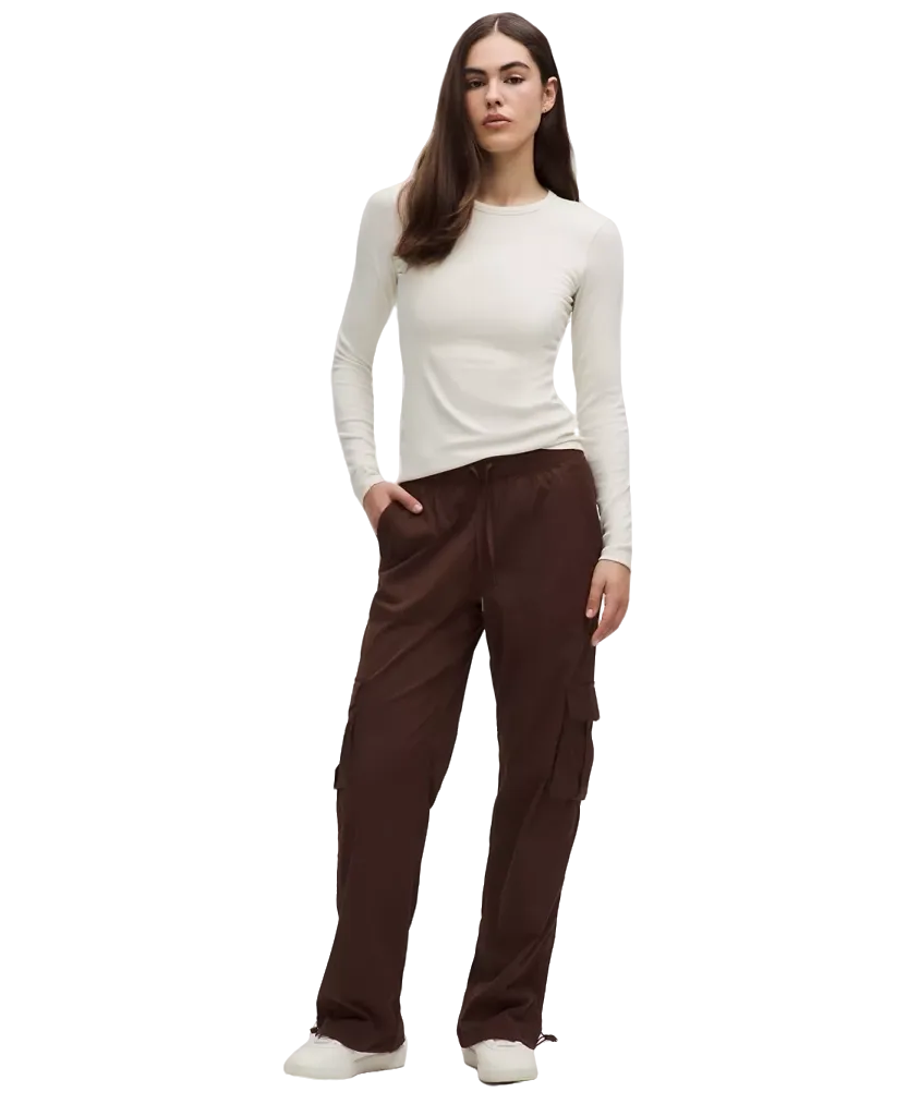 Lululemon Dance Studio Relaxed-Fit Mid-Rise Cargo Pant Lava Cake