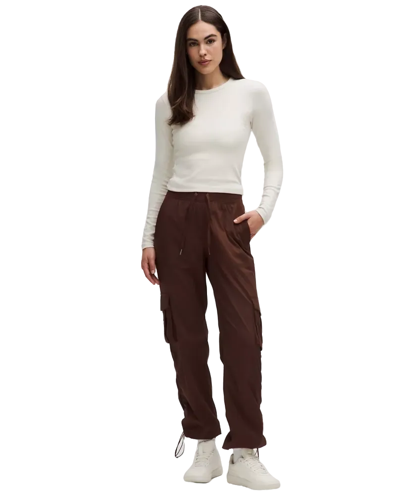 Lululemon Dance Studio Relaxed-Fit Mid-Rise Cargo Pant Lava Cake