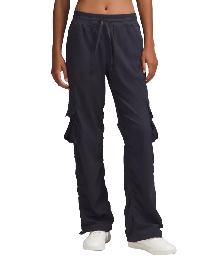 Lululemon Dance Studio Relaxed-Fit Mid-Rise Cargo Pant Black Night