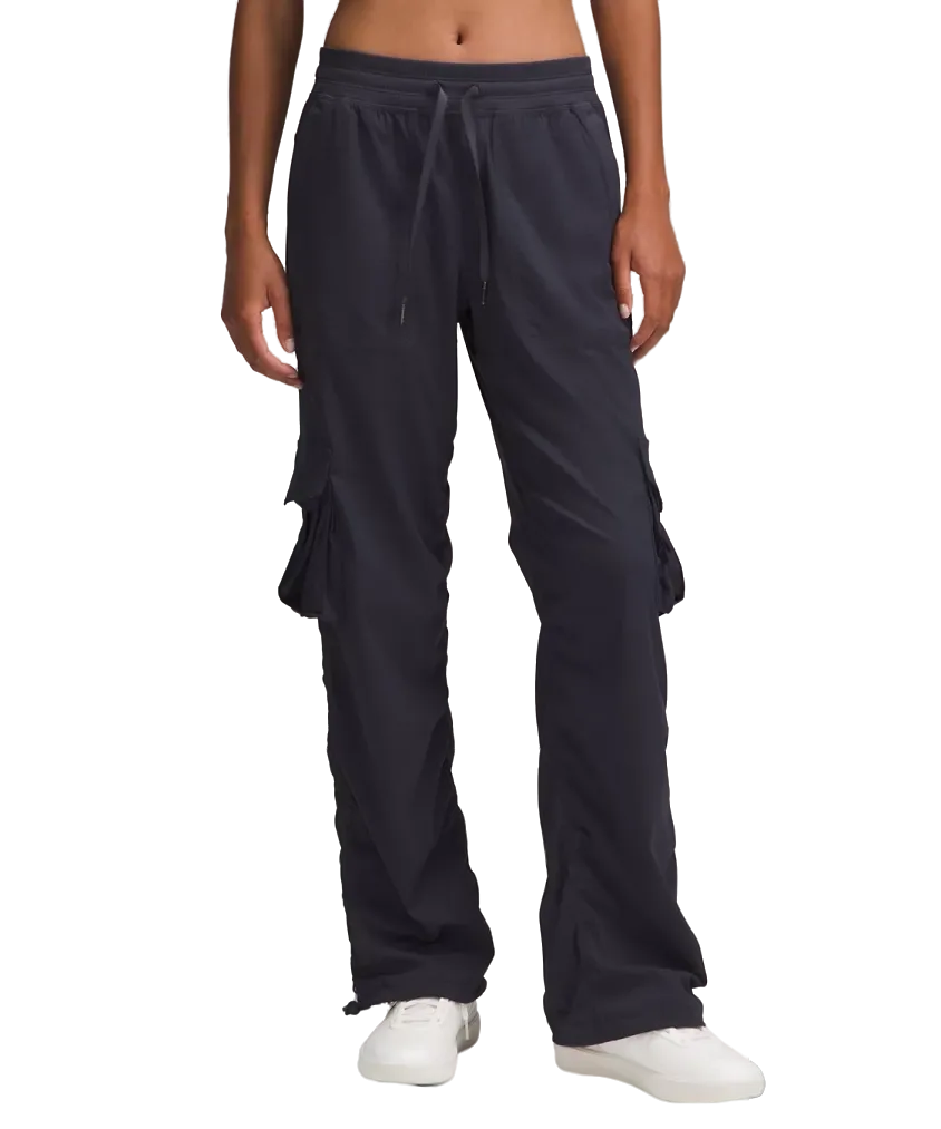 Lululemon Dance Studio Relaxed-Fit Mid-Rise Cargo Pant Black Night