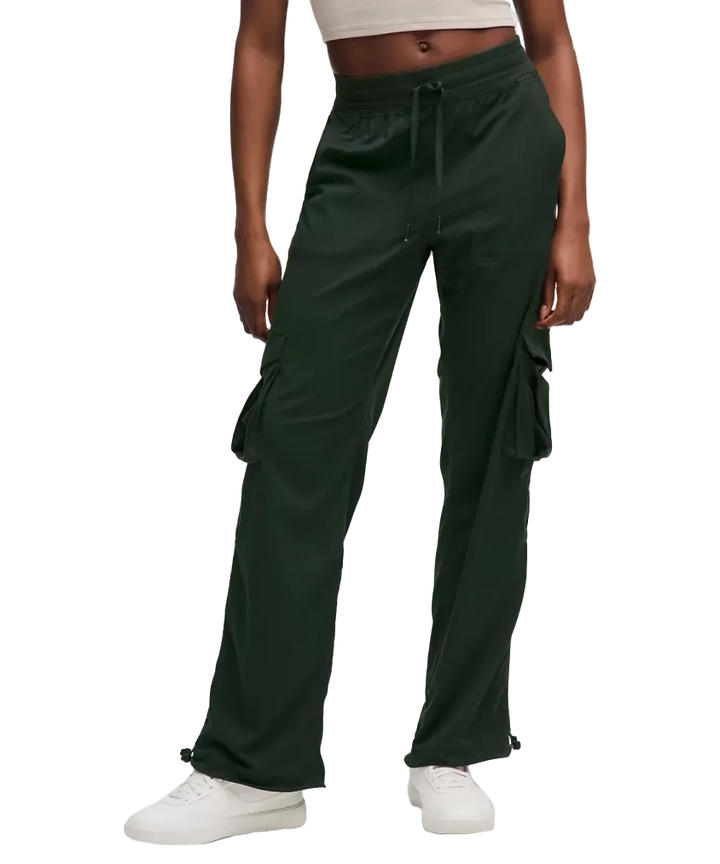 Lululemon Dance Studio Relaxed-Fit Mid-Rise Cargo Pant Rainforest Green