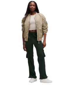 Lululemon Dance Studio Relaxed-Fit Mid-Rise Cargo Pant Rainforest Green