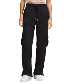 Lululemon Dance Studio Relaxed-Fit Mid-Rise Cargo Pant Black