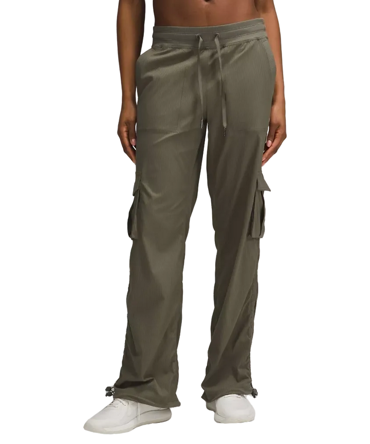 Lululemon Dance Studio Relaxed-Fit Mid-Rise Cargo Pant Army Green