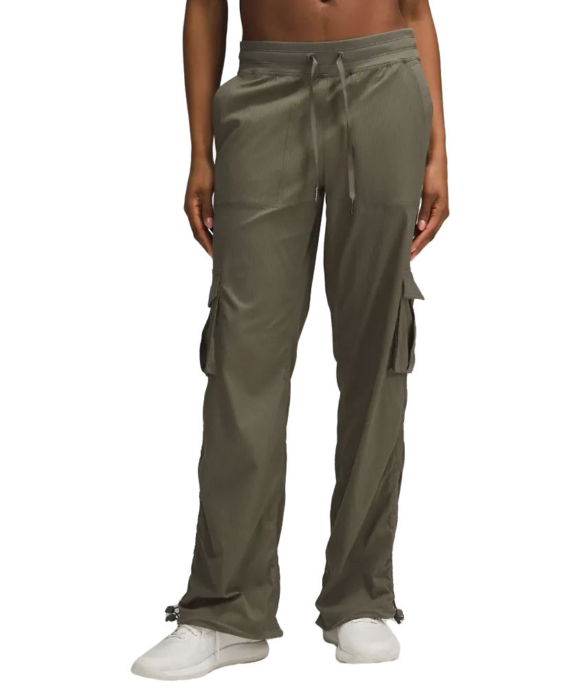 Lululemon Dance Studio Relaxed-Fit Mid-Rise Cargo Pant Army Green