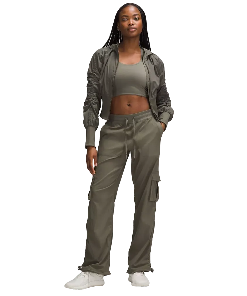 Lululemon Dance Studio Relaxed-Fit Mid-Rise Cargo Pant Army Green