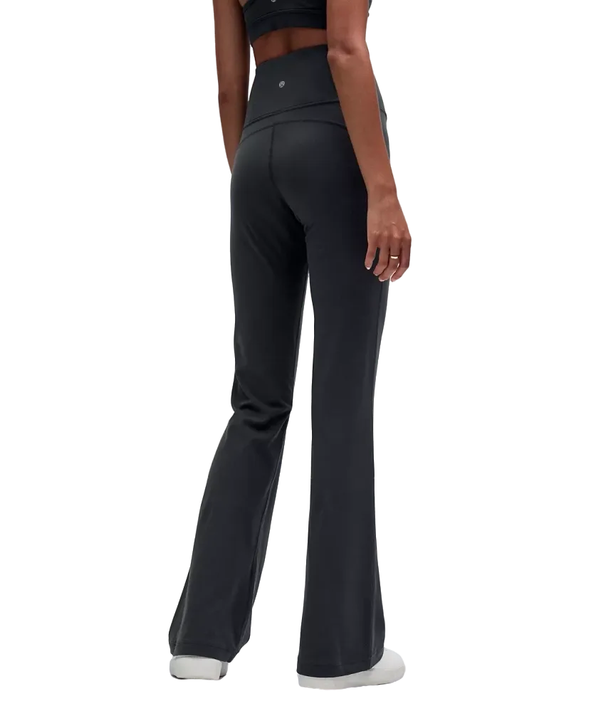 Lululemon Groove Nulu Super-High-Rise Flared Pant Graphite Grey