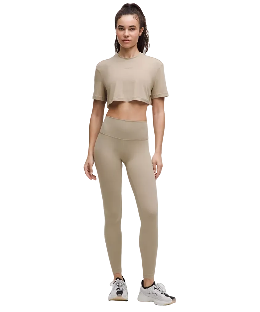 Lululemon Wunder Train High-Rise Tight 28" Sheer Oak