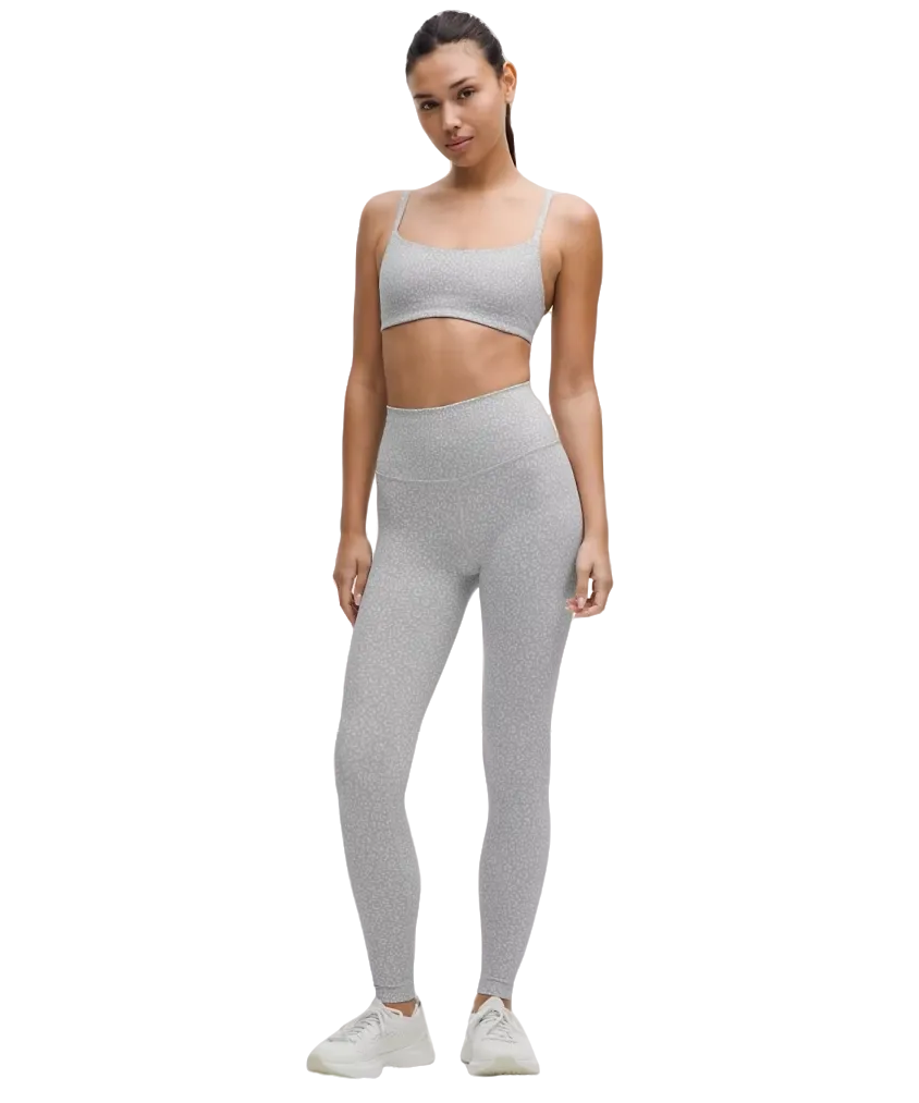 Lululemon Wunder Train High-Rise Tight 28" Leopard Daisy Starlight Multi