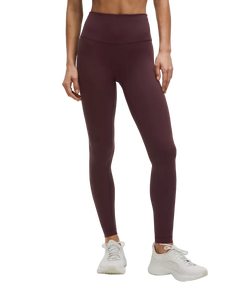 Lululemon Wunder Train High-Rise Tight 28" Goodnight Plum