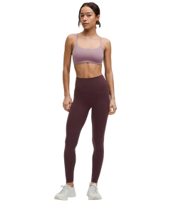 Lululemon Wunder Train High-Rise Tight 28" Goodnight Plum