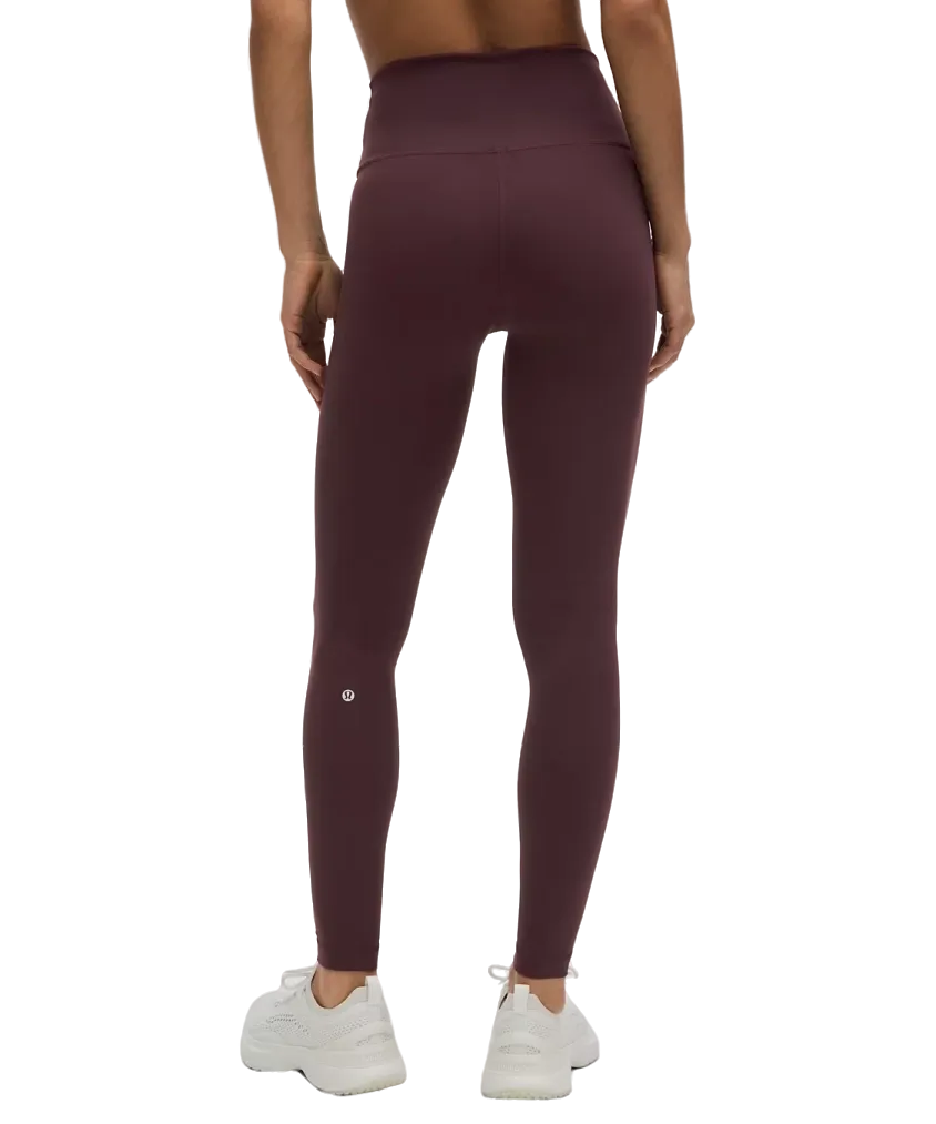 Lululemon Wunder Train High-Rise Tight 28" Goodnight Plum