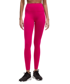 Lululemon Fast and Free High-Rise Tight 25” Pockets Updated Dark Red