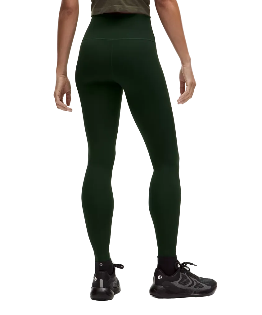 Lululemon Wunder Train High-Rise Tight 28" Rainforest Green