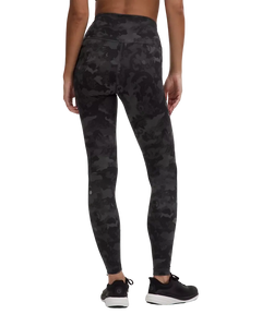 Lululemon Wunder Train High-Rise Tight 28" Hidden Heritage Lace Black Multi