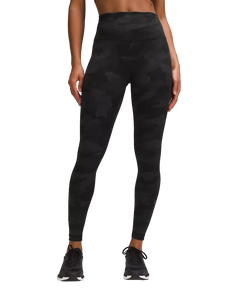 Lululemon Wunder Train High-Rise Tight 28" Heritage 365 Camo Deep Coal Multi