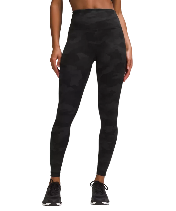 Lululemon Wunder Train High-Rise Tight 28" Heritage 365 Camo Deep Coal Multi