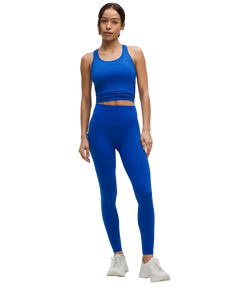 Wunder Train High-Rise Tight with Pockets 28" Goodnight Plum