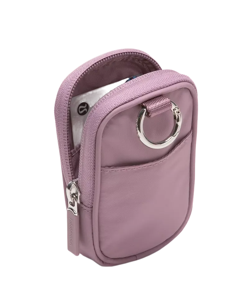 Lululemon Clippable Nano Pouch Lavender Lux