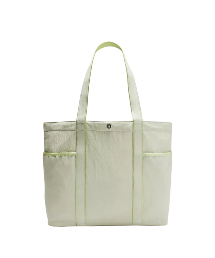 Lululemon Daily Multi-Pocket Tote Bag 20L Honeydew/Sour Grape