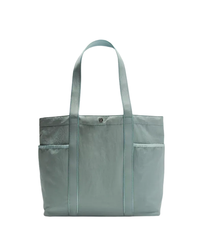 Lululemon Daily Multi-Pocket Tote Bag 20L Crater Blue/Frosted Jade
