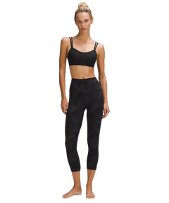 Lululemon Align™ High-Rise Crop 21" Heritage 365 Camo Deep Coal Multi