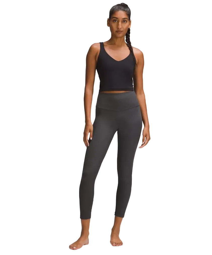 Lululemon Align™ High-Rise Ribbed Pant 25" Graphite Grey
