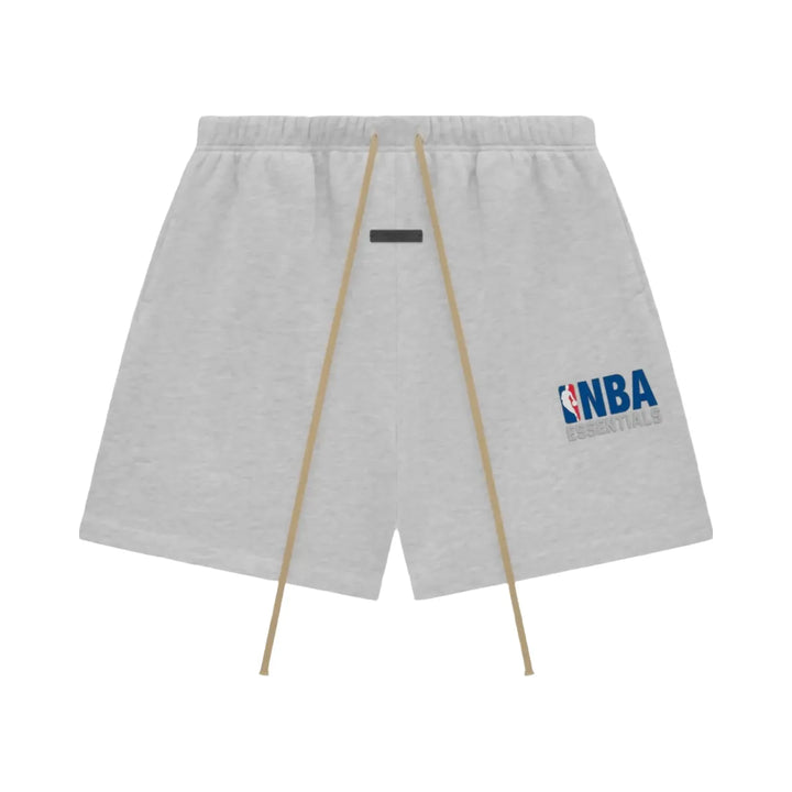 Essentials Fear Of God Heather Gray Nba X Essentials Sweatshorts