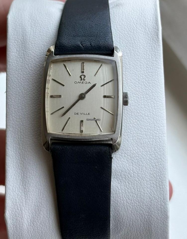 Omega De Ville Tank Rare Silver Dial N.MINT cal.620 1968 year 22x29,5mm