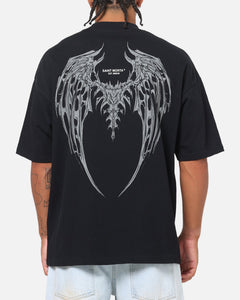 Saint Morta Departed Boxy T - Shirt Black/Grey