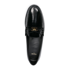 Triomphe Loafer in Polished Bull - Black