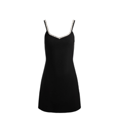 Embellished Mini Dress