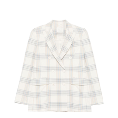 Cotton Double-Breasted Jacket