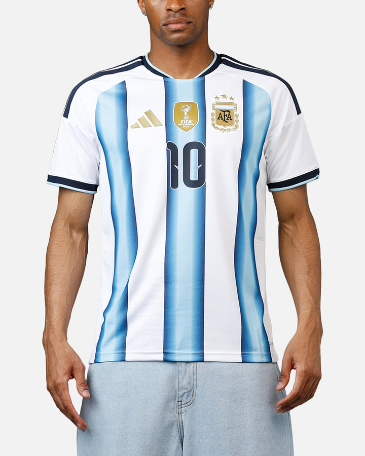 adidas Argentina Lionel Messi 26 Home Replica Jersey Black/Blue