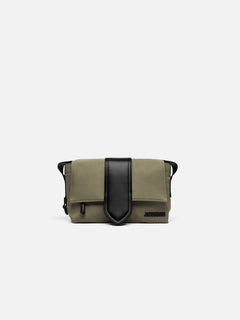 Jacquemus The Small Bambino Messenger Bag Mini Nylon Messenger Bag Khaki