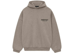 Fear Of God Essentials Fleece Hoodie (Fw24) Heather Gray
