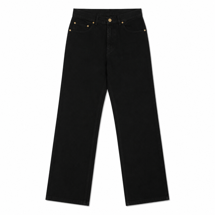 CLASSIC BLACK DENIM WOMEN'S JEANS