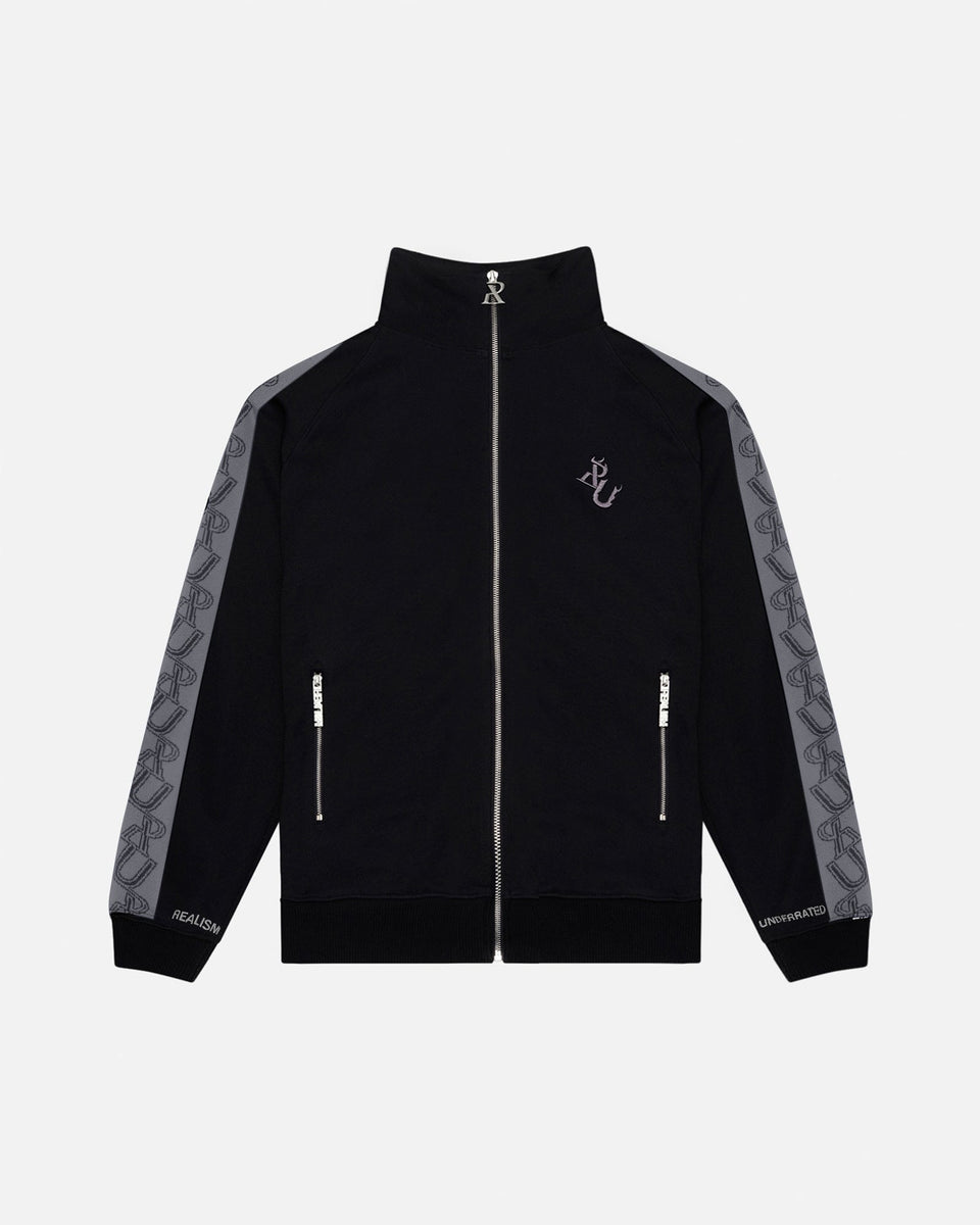 Realism SSS REALISM x UNDERRATED RUN LINE TRACK JACKET BLACK