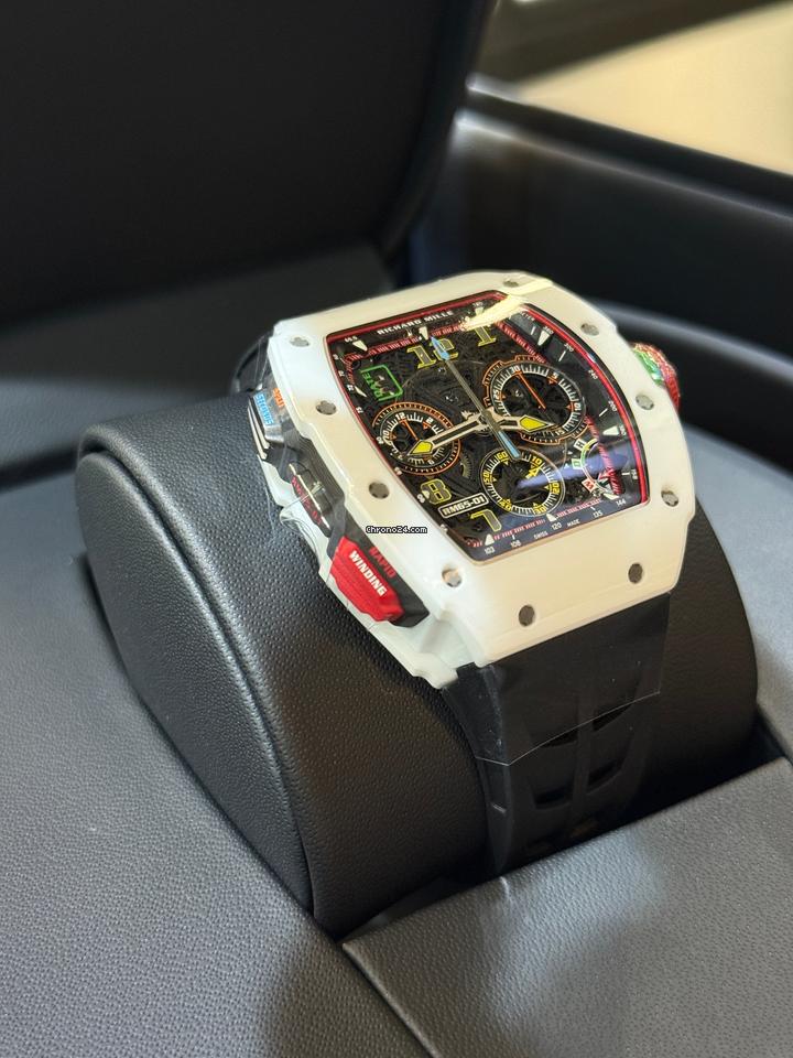 Richard Mille RM65-01 Split second chronograph White Carbon TPT 2025 New Release