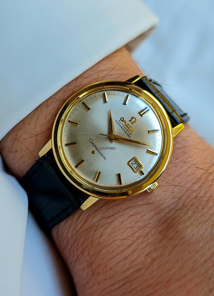 Omega Constellation Onix Dial Index Jumbo Gold 18kt 0.750 Jumbo 1962