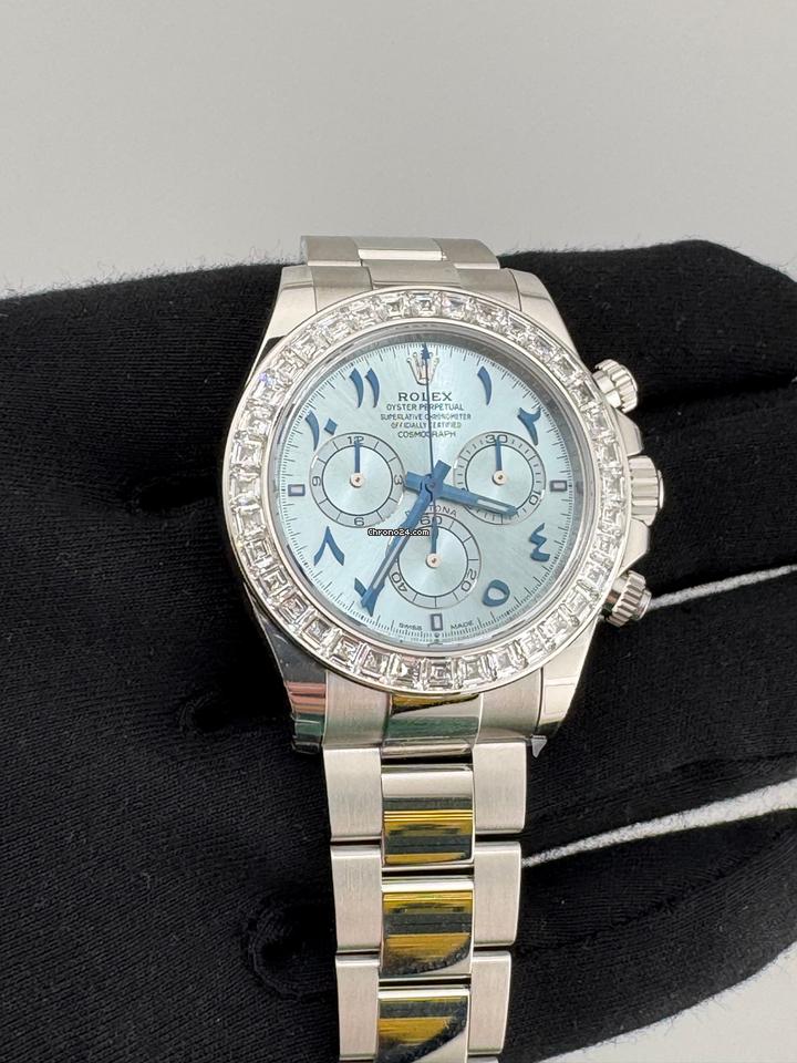 Rolex | Daytona | 126576TBR | Platinum | Platinum | Blue | Automatic